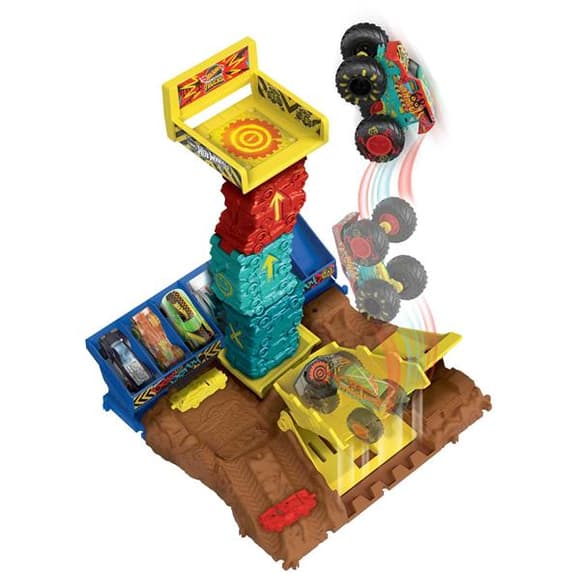 Игровой набор Hot Wheels Тренировочная арена Разрушители арен полуфинал Невероятные прыжки (HNB92-HNB94)